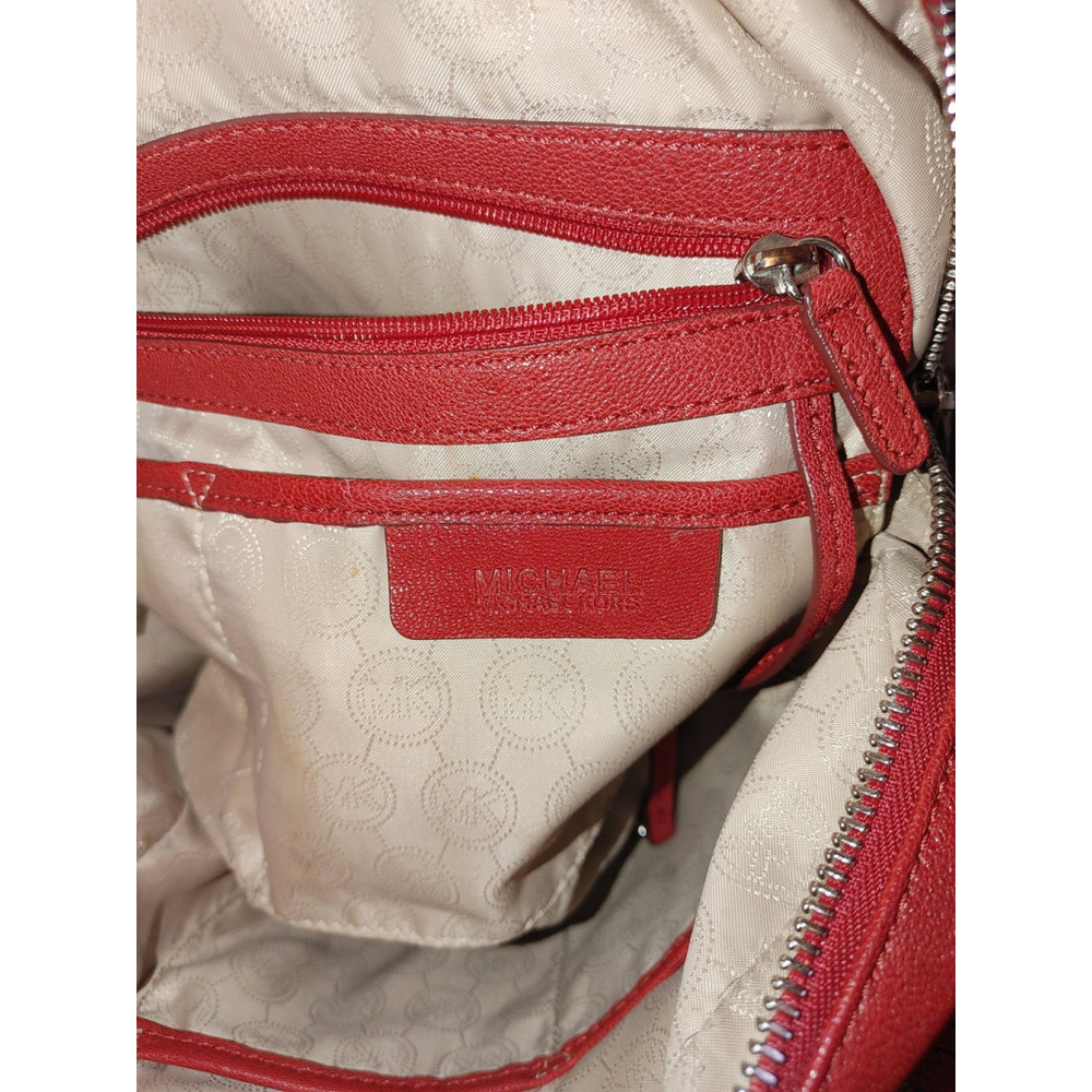 Michael Kors Knox Leather Satchel - Picture 8 of 8